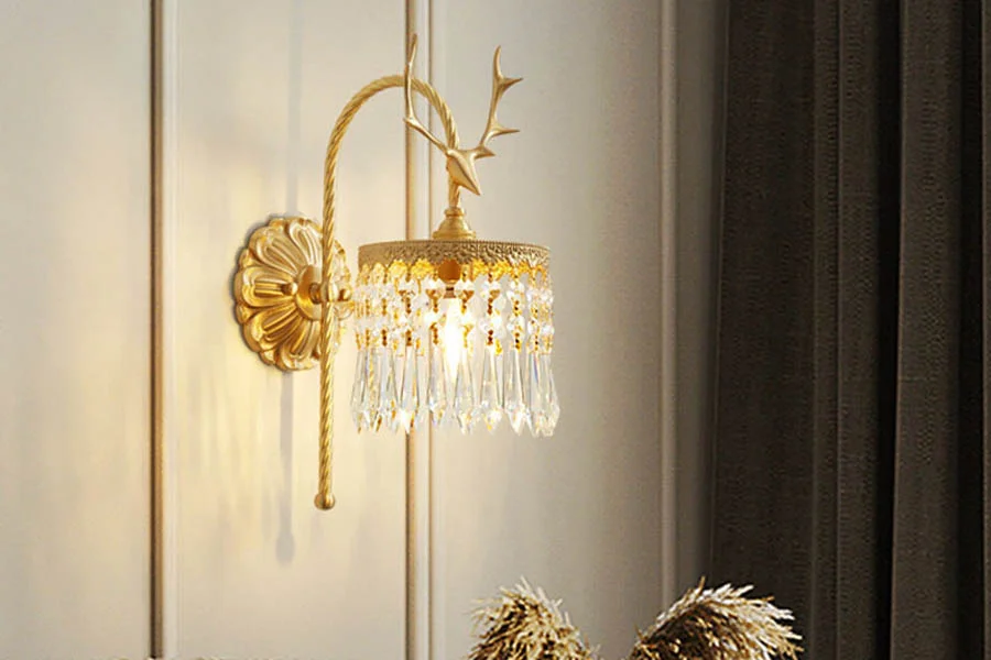 Animal Head Light Fixture