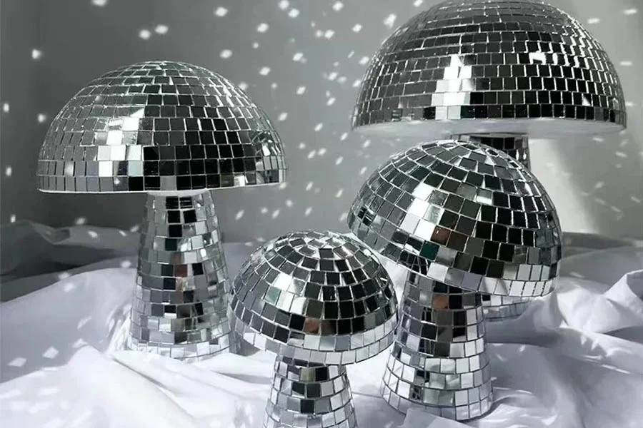Rotating Disco Ball Lamp