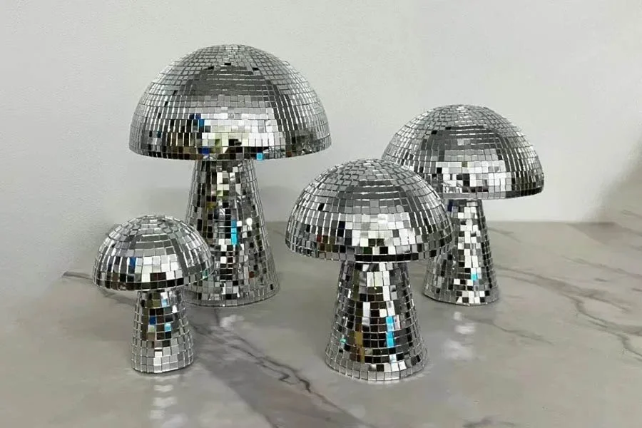 LED Mirror Ball Light